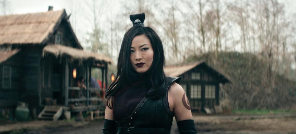 Arden Cho as June in season 1 of Avatar: The Last Airbender.