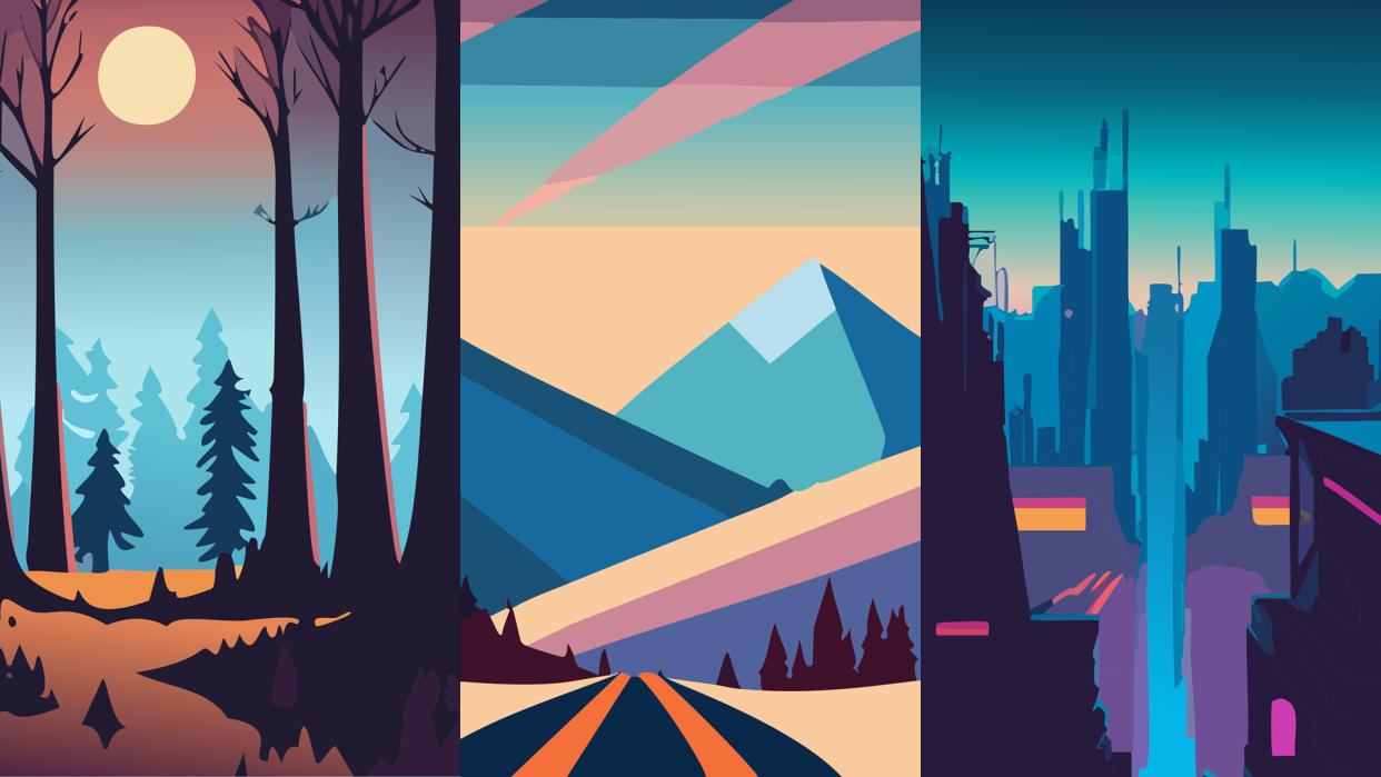  Main header – landscapes. 