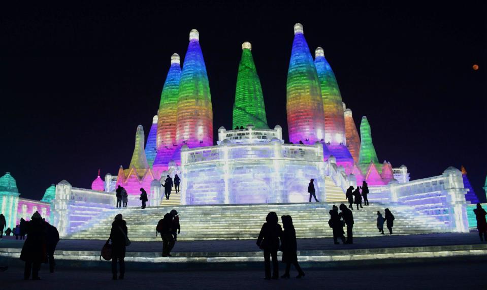 34th Annual Harbin Ice Festival kicks off in style