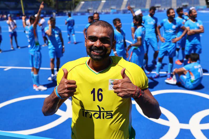 Hockey - Men - Bronze medal match - Germany v India