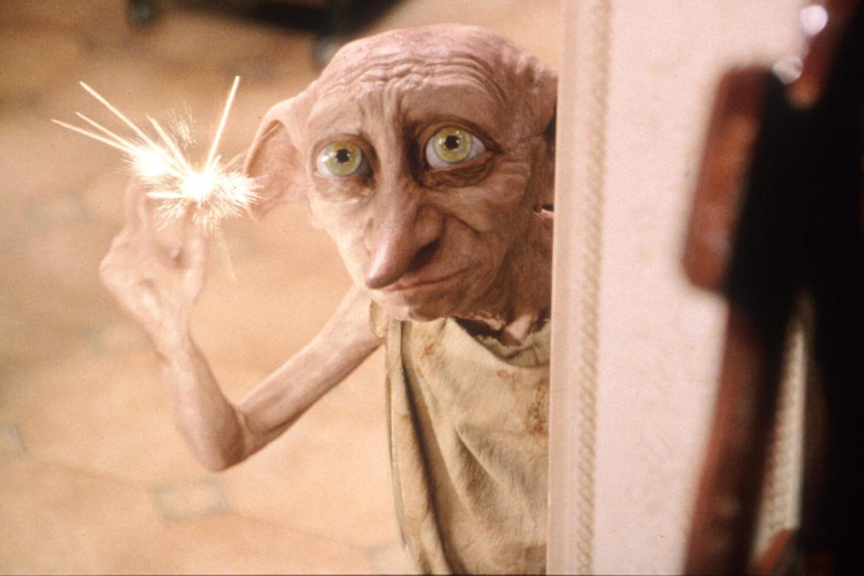HARRY POTTER AND THE CHAMBER OF SECRETS - TOBY JONES voices Dobby the House Elf