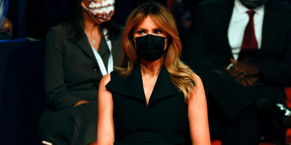 melania trump face mask