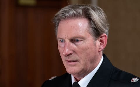 Adrian Dunbar as Hastings - Credit: World Productions Ltd