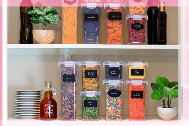 The Best Airtight Pantry Food Storage Containers