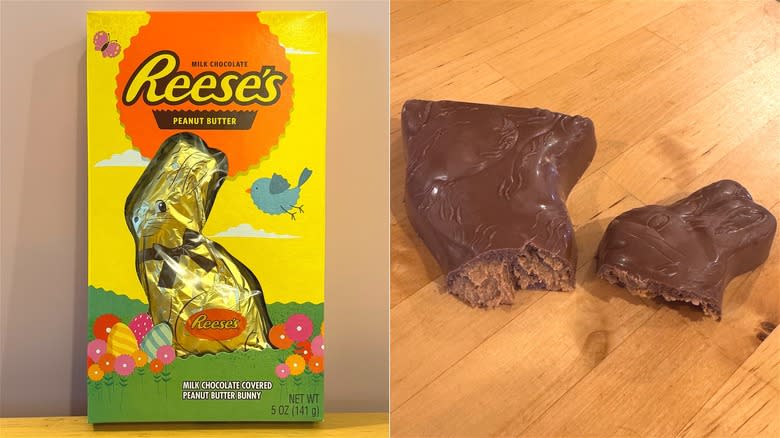 Reese's chocolate PB bunny
