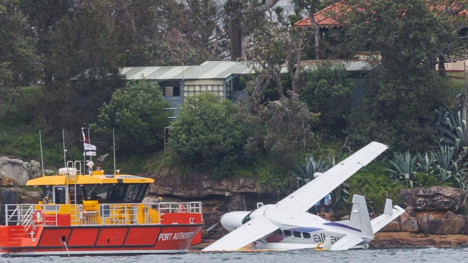 SEAPLANE CRASH SYDNEY HARBOUR