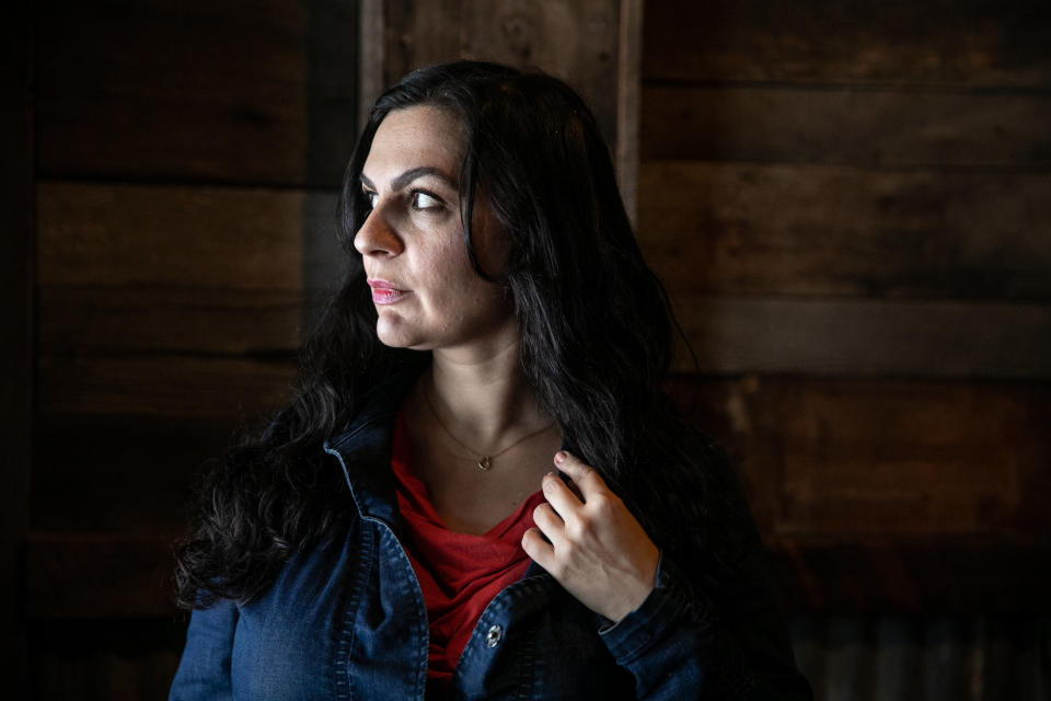 Nina Kouprianova poses for a portrait in Whitefish, Montana. (Photo: Ilana Panich-Linsman for HuffPost)