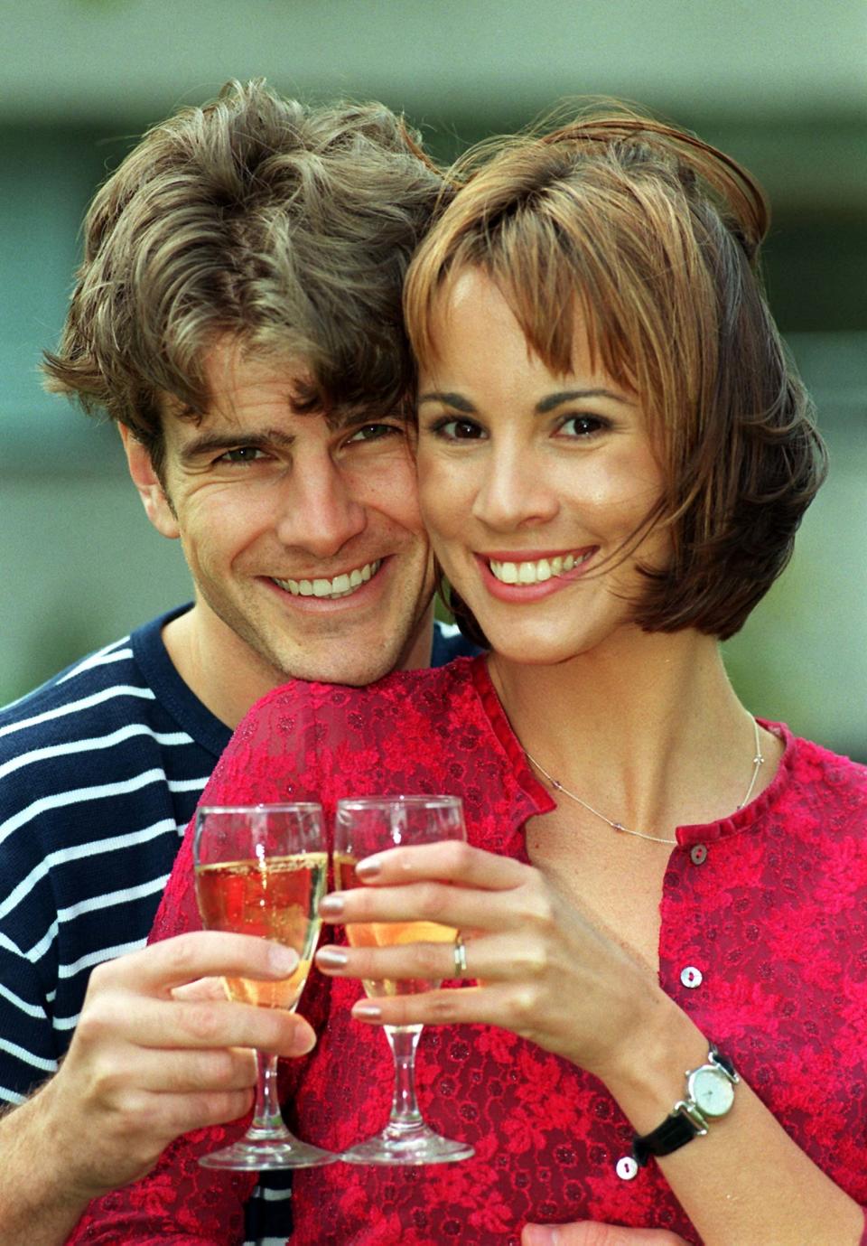 GMTV weather presenter, Andrea McLean, toasts her engagement to BBC researcher Nick Green in London today (Monday). Nick, 28, proposed half way up a mountain in Barcelona last week, and produced a curtain ring to cement their relationship.  *02/11/01 GMTV presenter Andrea McLean and her husband, Nick Green, who have become parents for the first time. Their son, Finlay John Green, was born last Monday, 12 days overdue and weighing in at 8lb 6ozs.