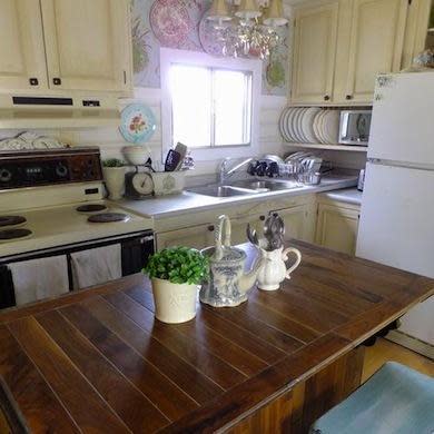 Double Wide Mobile Home Kitchen Makeover (Farmhouse Style) - The Happy  Farmhouse