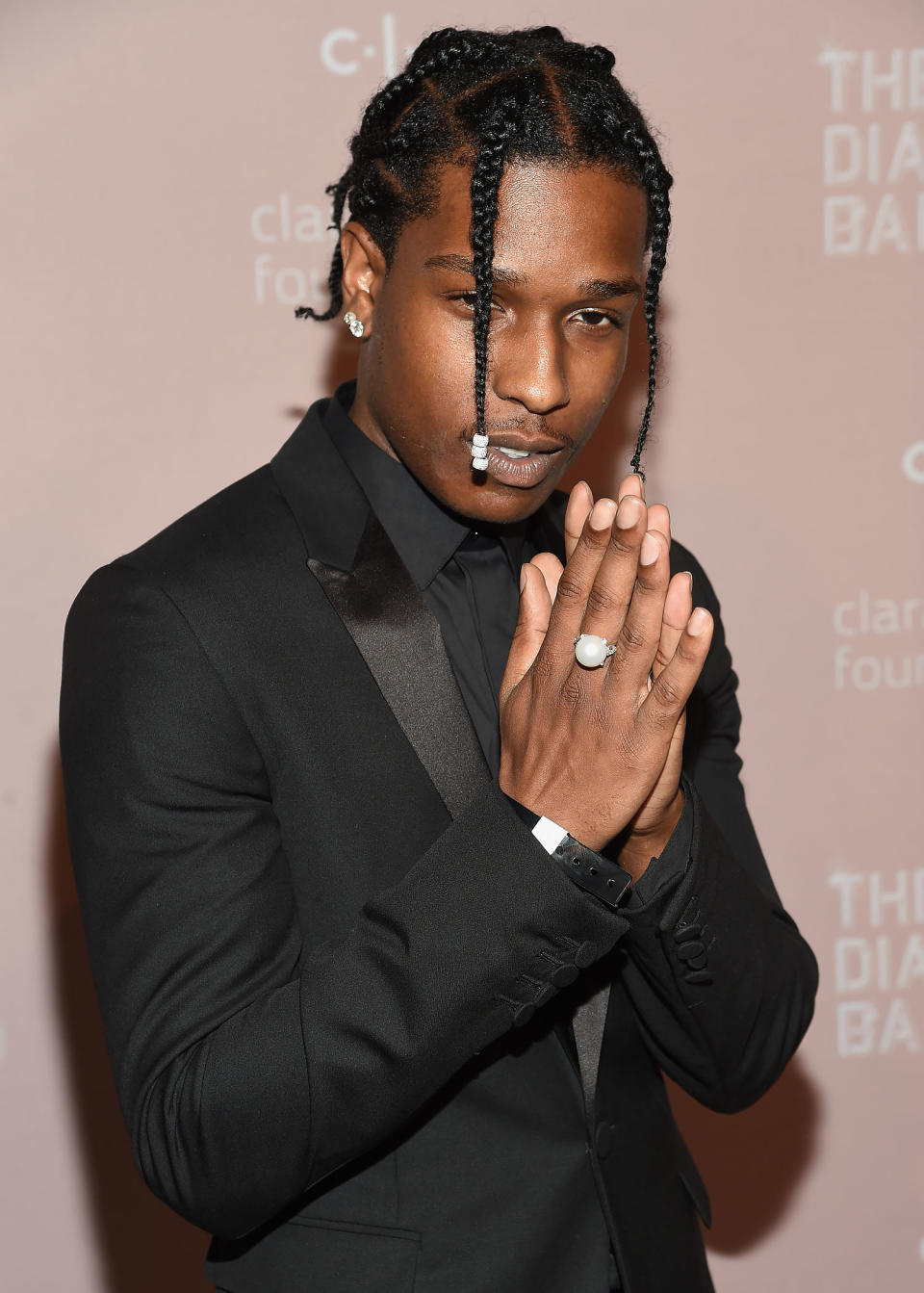 A$AP Rocky at Rihanna's 4th Annual Diamond Ball. (Dimitrios Kambouris / Getty Images for Diamond Ball)