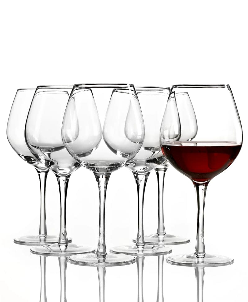 Lenox Tuscany Red Wine Glasses 6 Piece Value Set