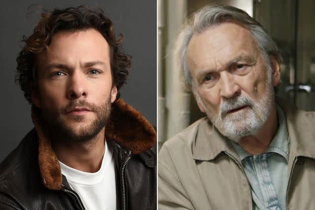 <p>Irvin Rivera; Sonja Flemming/CBS via Getty</p> Kyle Schmid; Muse Watson as Mike Franks in 'NCIS'