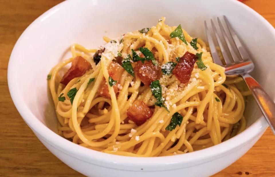 Simple Spaghetti Carbonara