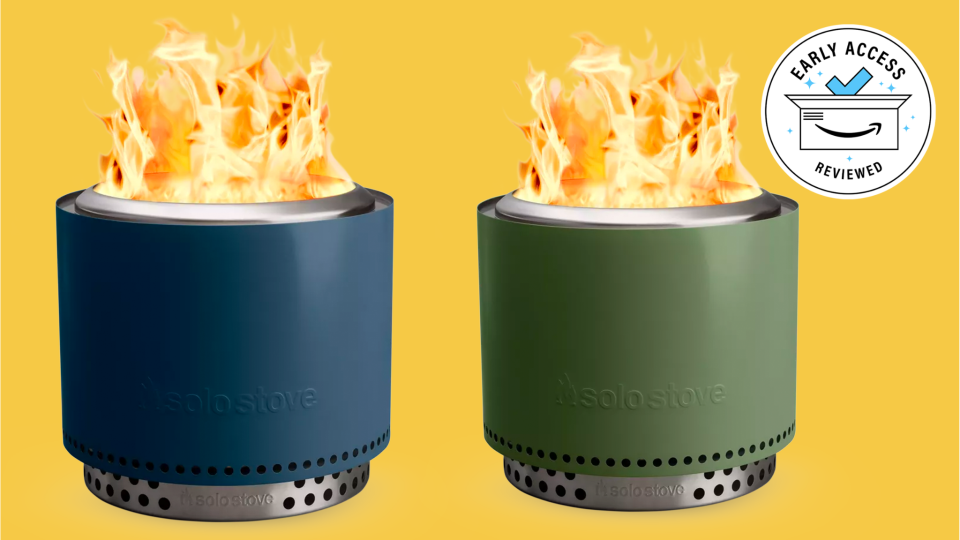 Solo Stove now comes in color—and it's on sale.