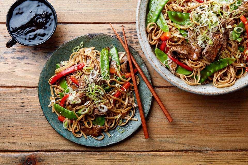 Easy Beef Lo Mein