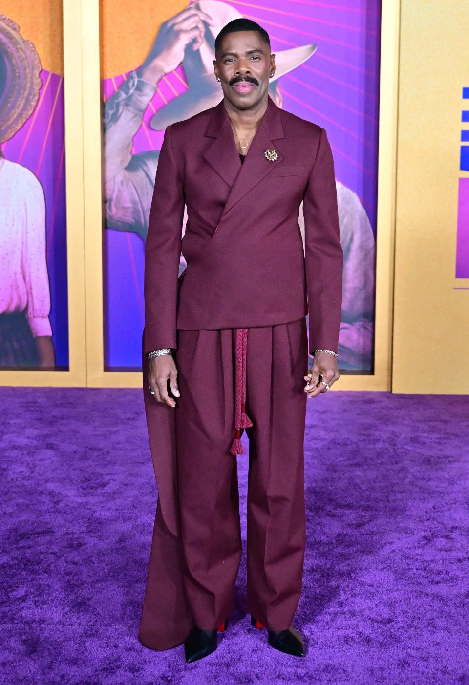 Colman Domingo attends the world premiere of "The Color Purple" at the Academy Museum in Los Angeles, December 6, 2023.