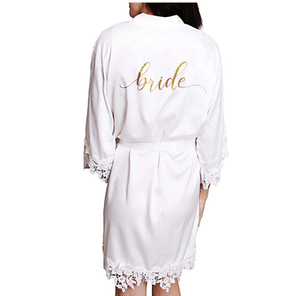 Heather Willow Bride Robe