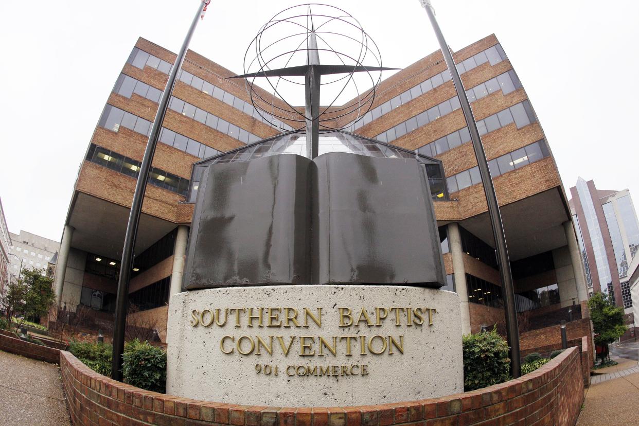 The headquarters of the Southern Baptist Convention in Nashville, Tenn. 