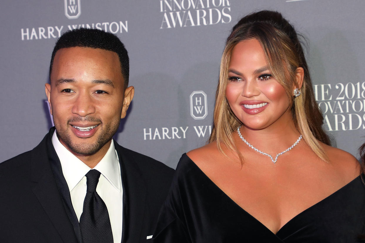 Chrissy Teigen has shut down the mum-shamers once again [Photo: Getty]