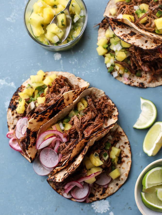 <strong>Get the <a href="http://www.howsweeteats.com/2017/02/slow-cooker-barbacoa-beef-tacos-pickled-onions-pineapple-pico/" target="_blank">Slow Cooker Barbacoa Beef Tacos with Pickled Onions and Pineapple Pico recipe</a>&nbsp;from&nbsp;How Sweet It Is</strong>