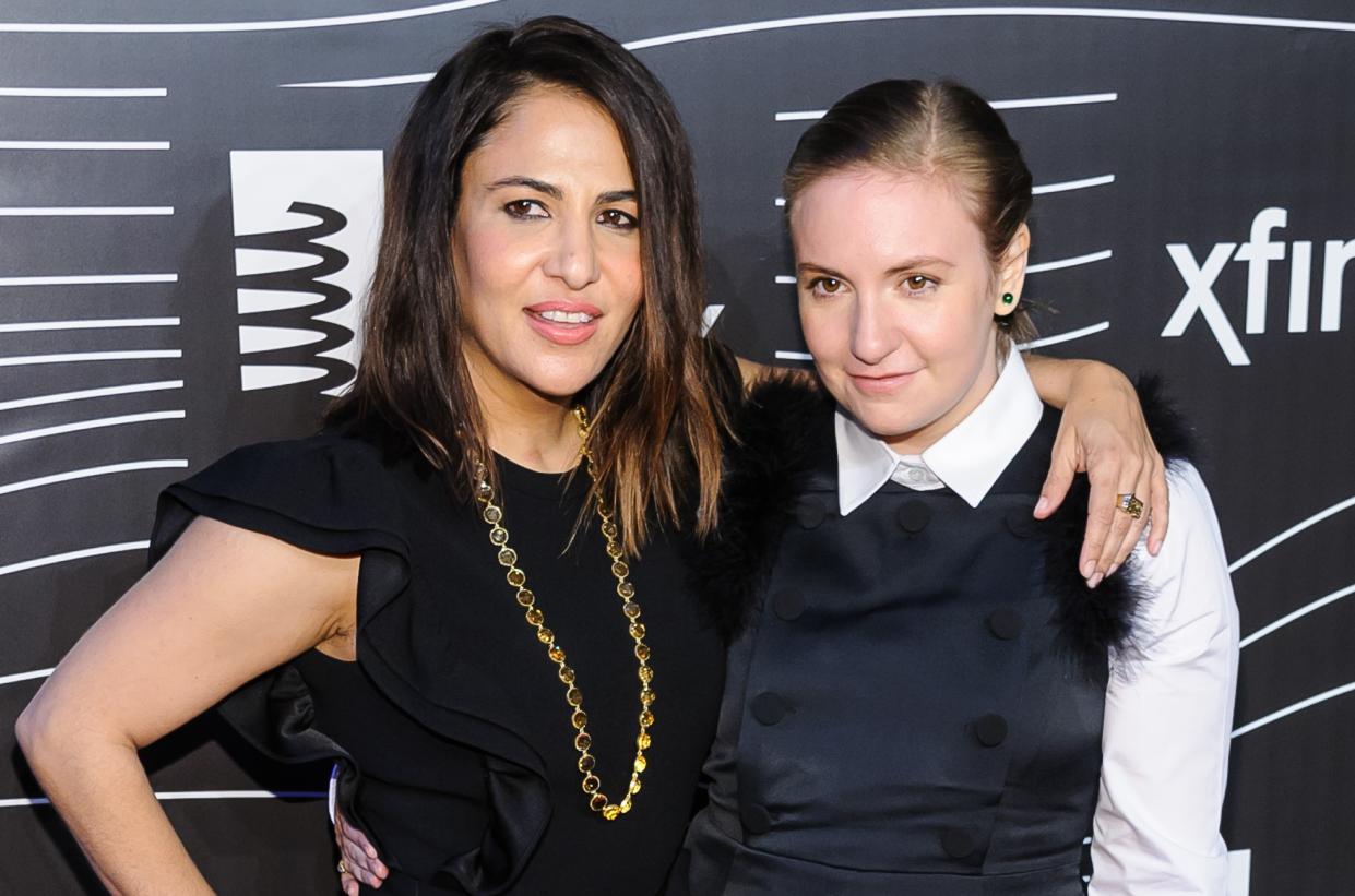 'Girls' team Lena Dunham and Jenni Konner, in talks to write 'Toni Erdmann' (credit: WENN.com)