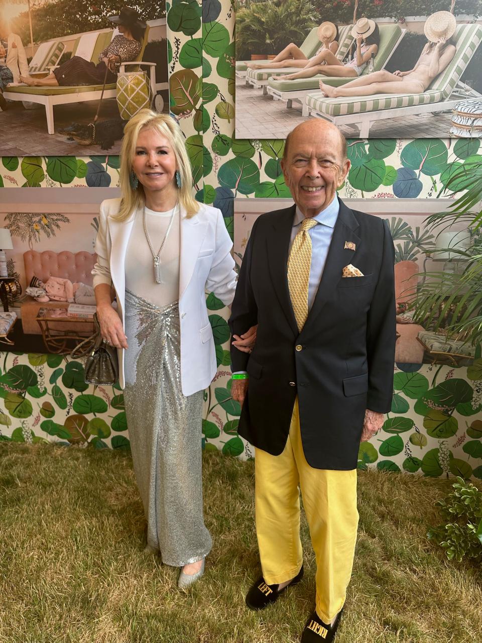 Hilary and Wilbur Ross