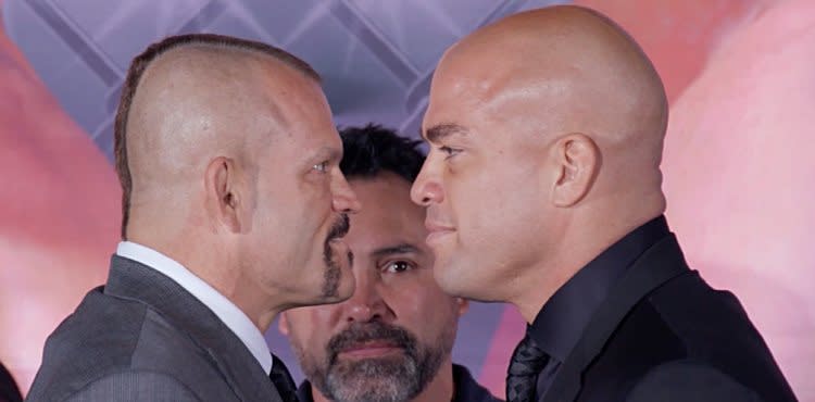 Chuck Liddell vs Tito Ortiz 3 Pre-Fight Faceoff