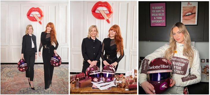 Charlotte Tilbury surprend et devient le premier sponsor féminin de la F1 Academy ! 