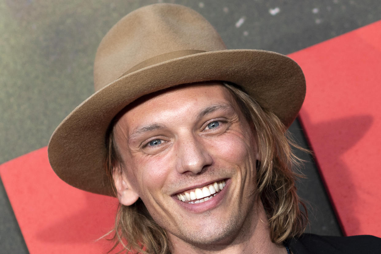 Jamie Campbell Bower was approached by a fan at Comic Con in Montreal. (VALERIE MACON/AFP via Getty Images)
