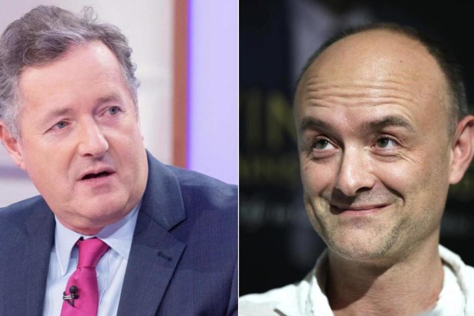 Piers Morgan called for the PM to sack his aide: Getty Images