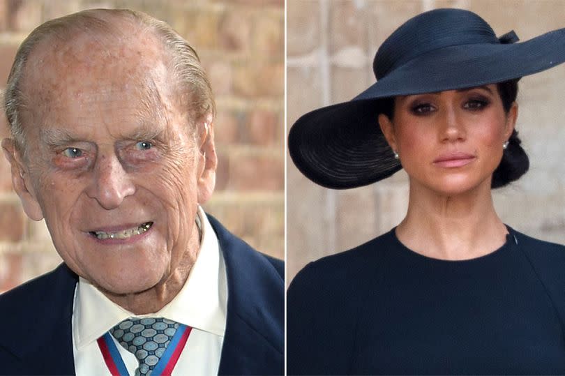 Prince Philip and Meghan Markle