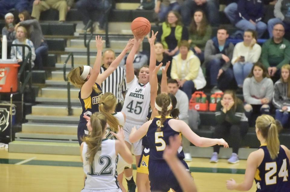 James Buchanan's MacKenzie Stoner became the third Stoner after her dad, Eric, and aunt, Becky, to reach the 1,000-point career milestone.