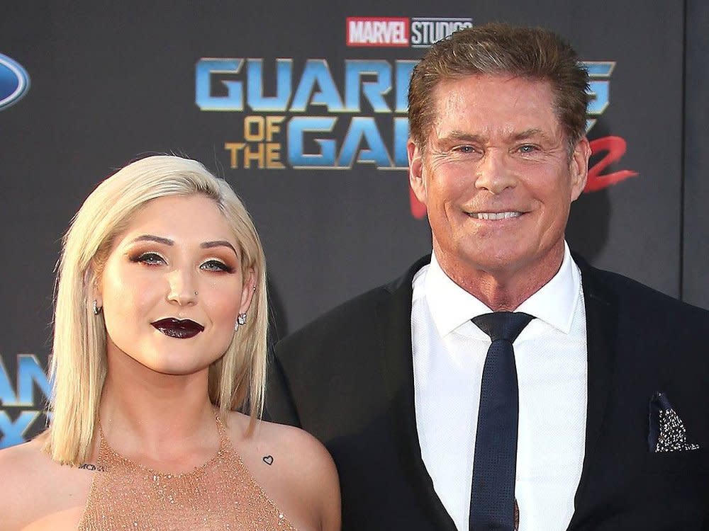 David Hasselhoff mit seiner Tochter Taylor. (Bild: imago/ZUMA Wire)