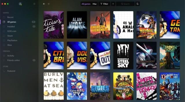 GOG Galaxy has been added to the Epic Games Store