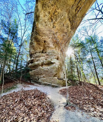 <p>Arnita Gray</p> Big South Fork offers an array of stunning arch formations.