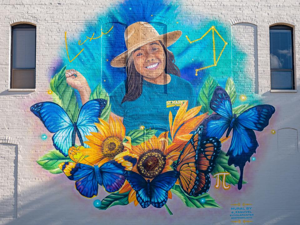 A mural in Uvalde, Texas commemorates the memory of Alexandria "Lexi" Rubio, who perished in the 2022 mass shooting at Robb Elementary. Lexi's mom, Kimberly Mata-Rubio, remembers her daughter as "an incredible, intelligent, athletic, compassionate, driven little girl."