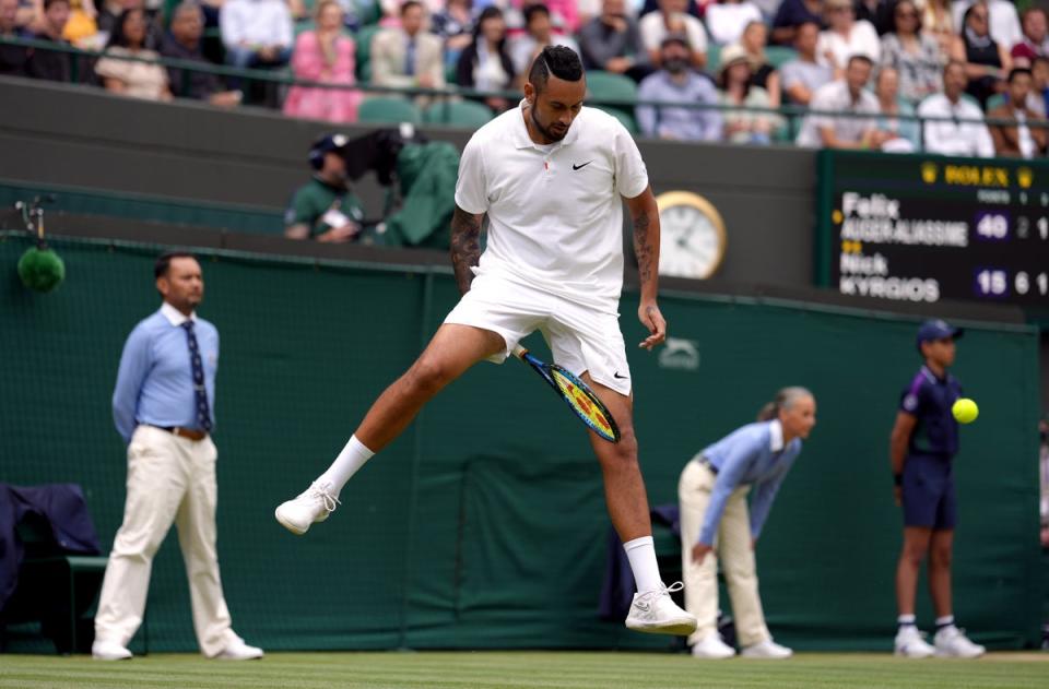 Nick Kyrgios has high hopes for Wimbledon (John Walton/PA) (PA Archive)