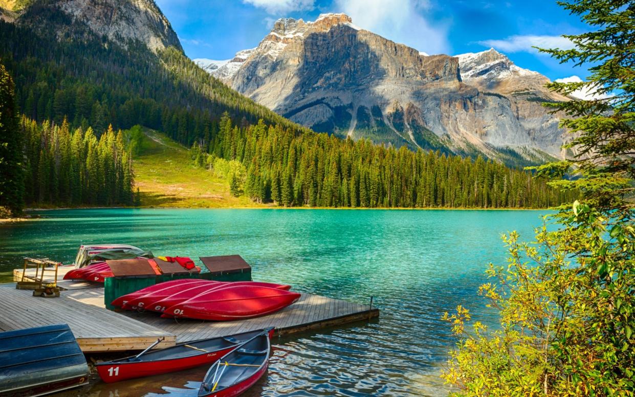 Emerald Lake, Yoho National Park, British Columbia, Canada - Barrett & MacKay/Getty