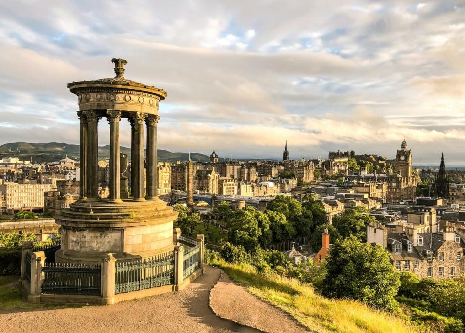 It’s not abroad, but Edinburgh is easy to reach on the train (Kate Bielinski / Unsplash)