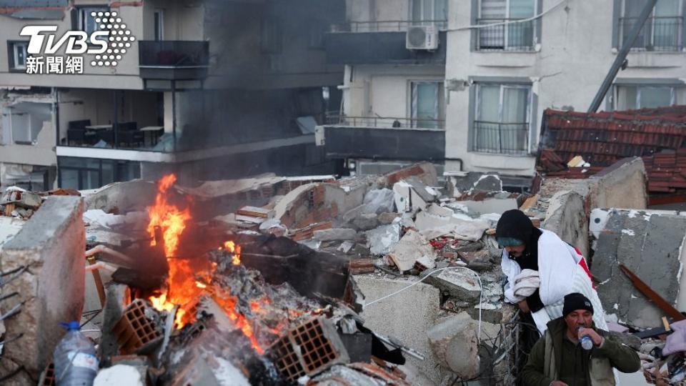 土耳其強震釀嚴重災情。（圖／達志影像路透社）