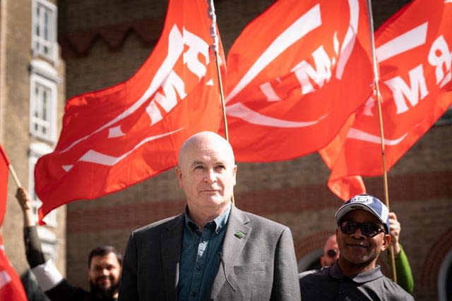 RMT general secretary Mick Lynch