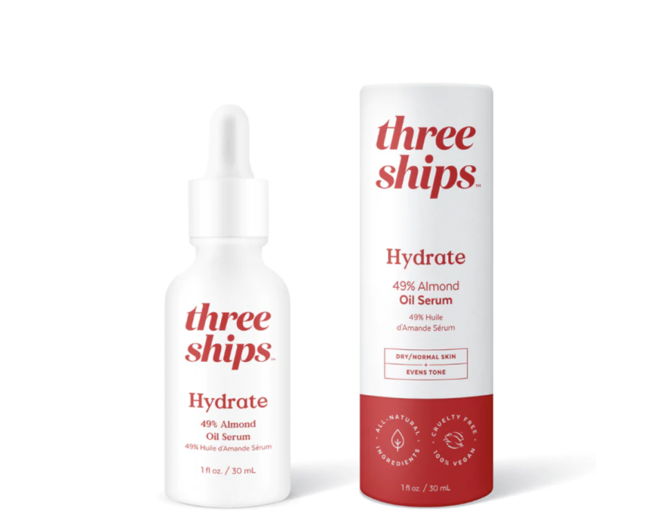 Three Ships Hydrate 49% Almond Oil Serum