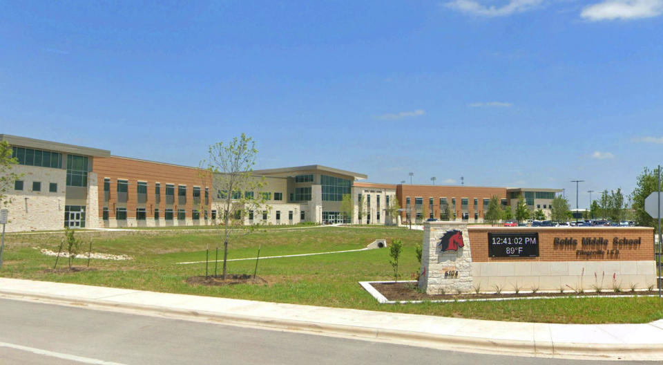 Bohls Middle School in Pflugerville, Texas. (Google)