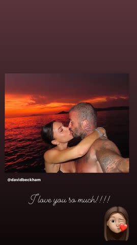 <p>Victoria Beckham/Instagram </p> David posted a loving tribute to wife Victoria on Valentine's Day