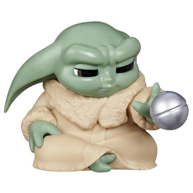 The Baby Yoda toys are finally arriving. Here's a sneak peek.