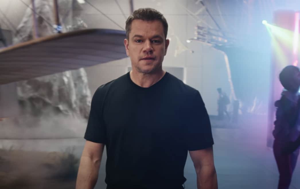Matt Damon in a new advert promoting Crypto.com - YouTube