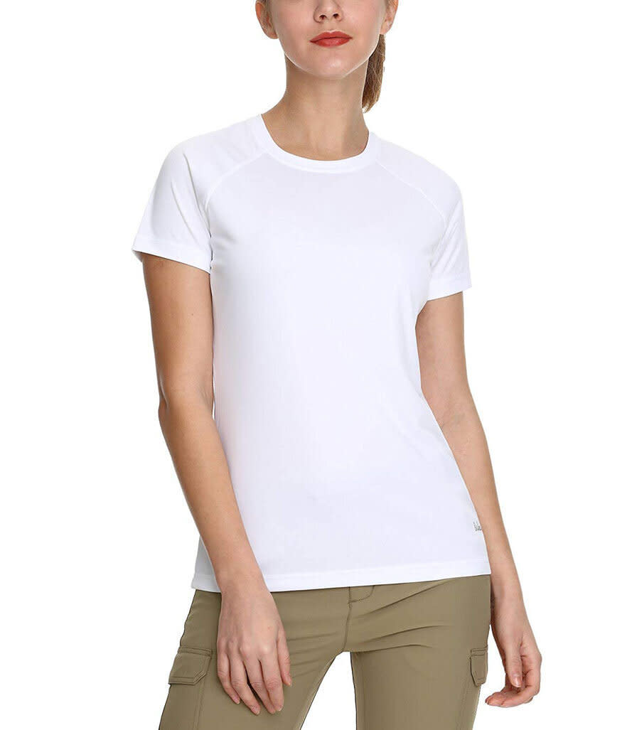 Baleaf Women’s UPF 50+ Sun Protection T-Shirt (Photo: Amazon) 