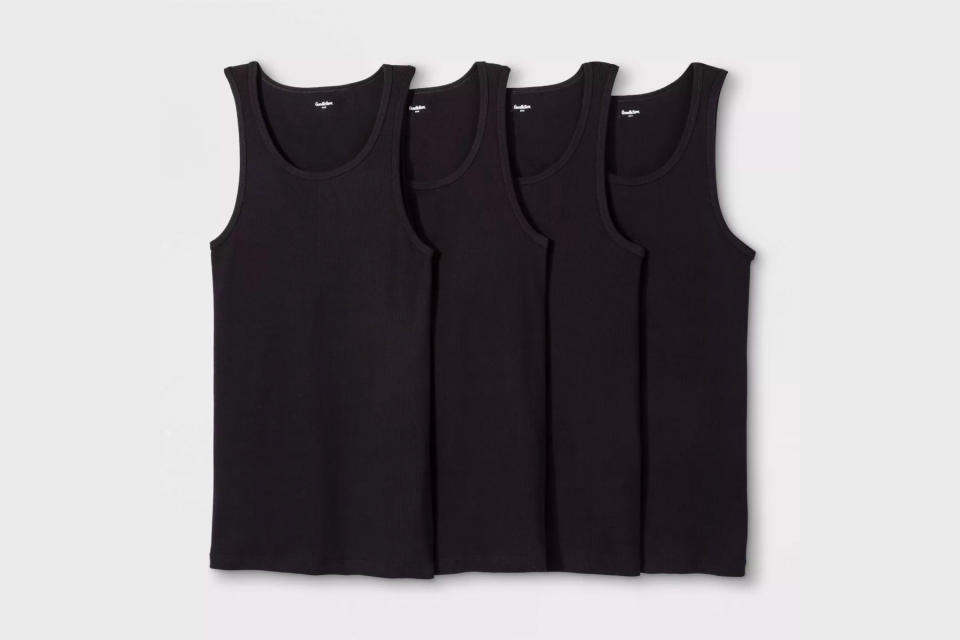 Goodfellow & Co 4pk Ribbed Tank Top 