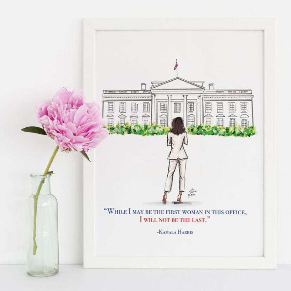 8)  Madam Vice President Print