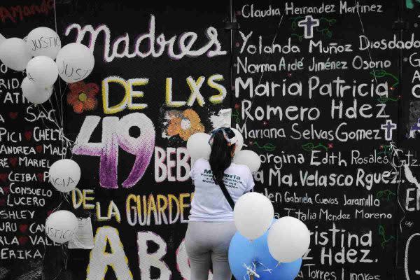 protesta por el incendio de la guardería abc en hermosillo, sonora